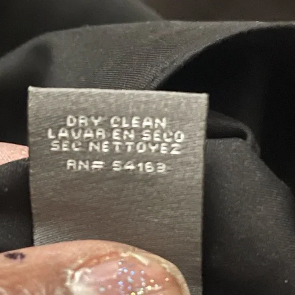 Vince Camuto Elegant Multicolor Women's faux wrap Dress size 8 pre owned V neck - Picture 12 of 13